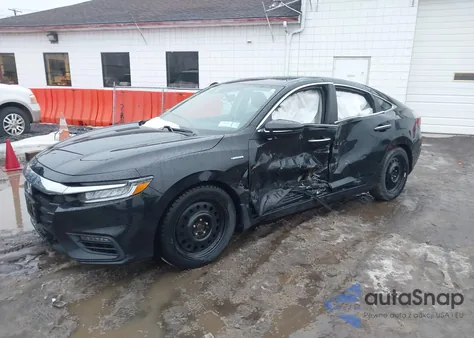 2021 Honda Insight Touring из США, поврежденный, VIN 19XZE4F91ME001032